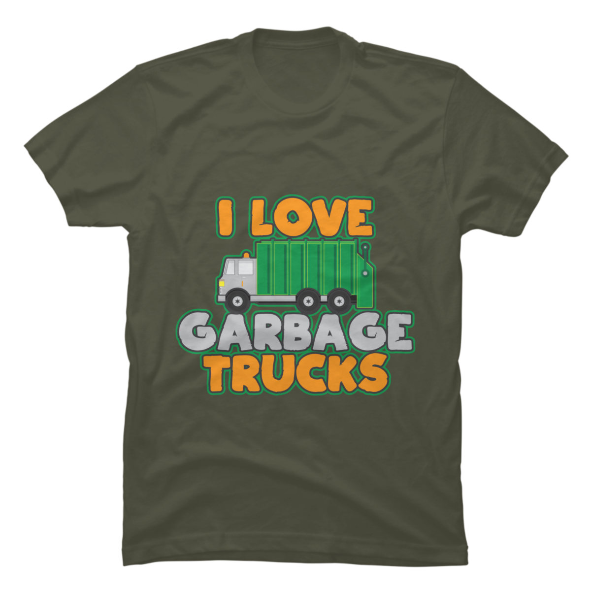 garbage day t shirt